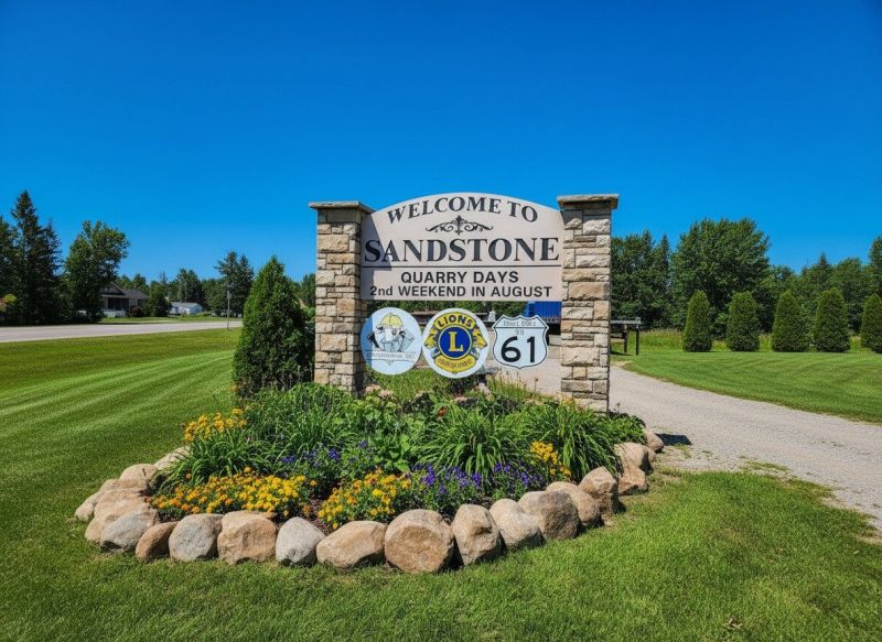 Stone Feature Installation
